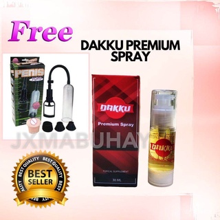 Authintic dakku premium spray with free penis pump discreet packaging