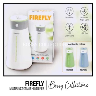 FIREFLY MULTI FUNCTION USB AIR HUMIDIFIER - FAN - NIGHTLIGHT