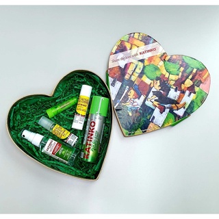 ❇Katinko Heart Kraft Box Yellow✾