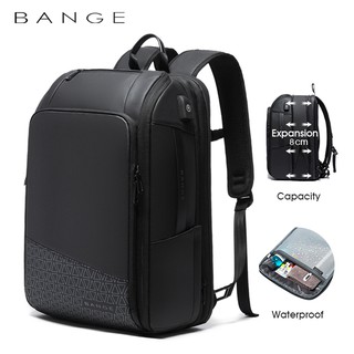 Bange new business leisure fashion multi function high capacity technology USB Oxford backpack