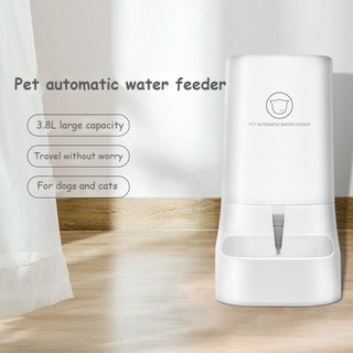 automatic water Automatic feeder white 3.8L cat and dog 28*15*28cm (5)