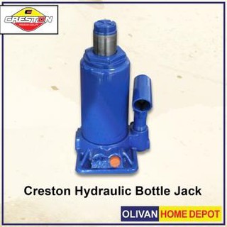CRESTON Heavy Duty Horizontal Hydraulic Bottle Jack