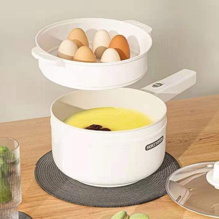 Korean version 1.5L multifunctional non-stick electric steamer rice cooker frying pan cooking pot (5)