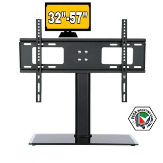 [Shop Malaysia] Universal Table TV Stand for 32-75" LCD LED Screen Height Adjustable Monitor Desk Br