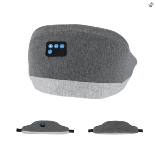 Music Eye Sleep Headset Rechargeable Eye BT 5.0 4D Stereo Wireless BT Earphones Travel Eye Shades with Built-in Speak for Sleeping, Air Travel, Meditation