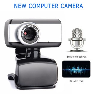 480P Webcam USB Camera USB 2.0 With Microphone For PC Laptop Video Call Meeting Flexible Rotatable
