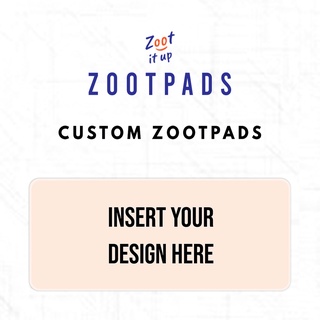900x400x5mm - Zoot It Up™ - Custom Design - Extended Deskpad