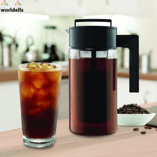 900ML Cold Brew Iced Coffee Maker Airtight Seal Silicone Handle Coffee Kettle