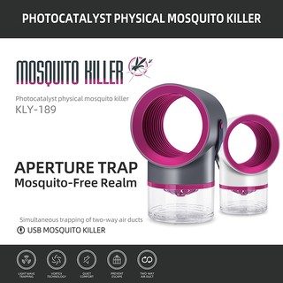 Mosquito Killer Lamp USB Powered UV Electric Photocatalytic No Noise No Radiation Insect Killer