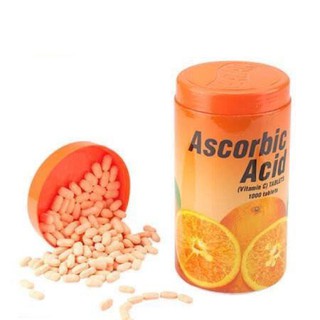 PATAR ASCORBIC ACID (VITAMIN C) - 1000 Chewable Tablets from Thailand