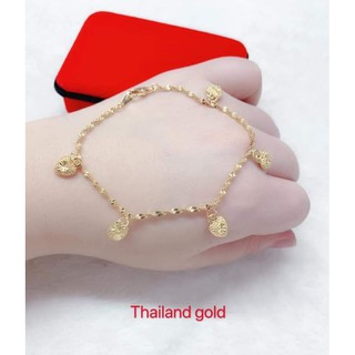 10k saudi gold gold plated adult bracelet free box