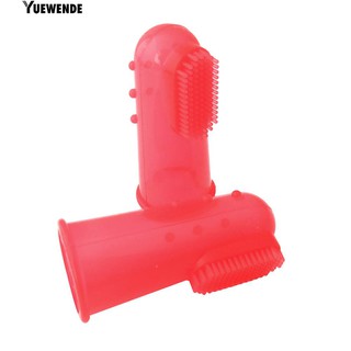 ※‴Silicone Finger Toothbrush Dental Hygiene Brush for Small to Large Dog Cat Pet (9)