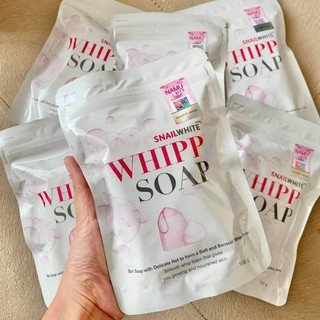 Snail White Extract Whipp Soap x10 Whitening 100g