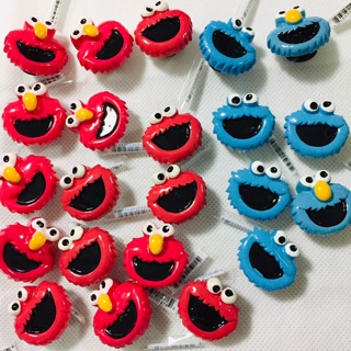 cookie monster/elmo Croc Shoe Charms Pins for high quality with tag and logo