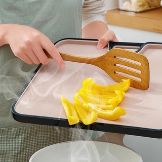 Wheat Straw Chopping Board Antibacterial Prevent Mildew Cutting Board Chopping Blocks Double-Sided
