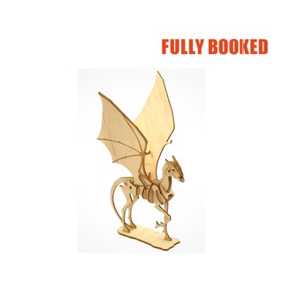 IncrediBuilds: Harry Potter: Thestral Book and 3D Wood Model (Paperback) by Incredibuilds (4)