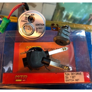 motorcycle switch✱✥Hachi anti theft ignition Switch set skydrive