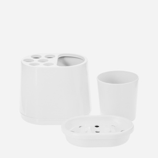 Hosh 5-in-1 Bathroom Kit – White