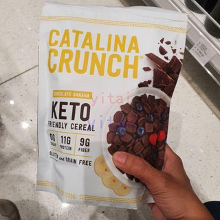✒☑✷Catalina Crunch Chocolate banana Keto Cereal 255g
