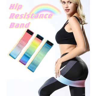 [Fe Fashion]Hip Circle Fabric Resistance Bands Heavy Duty Booty Bands Glute Non Slip Fitness (2)