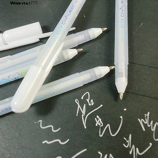 COD 0.8mm White Ink PCODo Album Gel Pen School Stationery Office Writing Supply