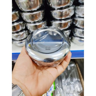 Korean Stainless Steel Rice Bowl with Lid