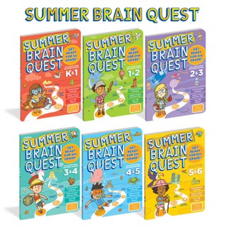 Summer Brain Quest Workbooks Activity Books for Kids
