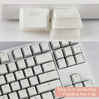 61/71/87/104Pcs/Set Ergonomic Backlit Pudding Key Cap Keycaps for Mechanical Keyboard (8)