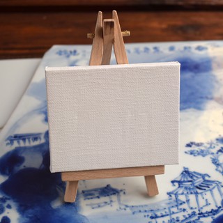 Blank White Mini Small Stretched Artist Canvas Art Board Acrylic Oil Paint
