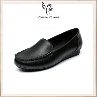 kids black shoes #215 school shoes for girls (Rubber-weighty)