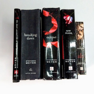 mga libro Mga librong pang-adulto Twilight Series by Stephanie Meyer (Eclipse, New Moon, Breaking Da