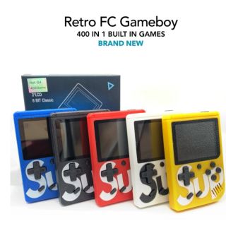 Retro FC Gameboy 400 in 1 Built in Games