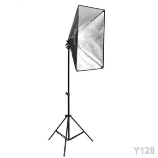 ▣50*70cm Softbox Umbrella 2m Light Stand Photography Socket Studio Light Lamp Bulb Kit