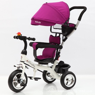 2019 New Children's Tricycle Child's Bicycle Baby Cart Convertible Seat Three Wheels Baby Trolley Ch
