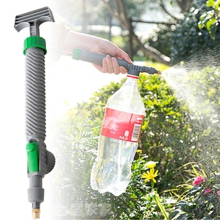 High Pressure Air Pump Manual Sprayer Adjustable Drink Bottle Spray Head Nozzle Garden Watering Tool (2)