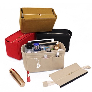 ❤Felt Insert Bag For Handbag, Travel Inner Purse Portable Cosmetic Bag, Fit Cosmetic Bags Fit Speedy