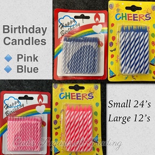 Birthday Candle Pink | Blue