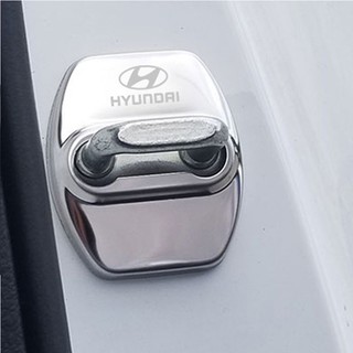【Hyundai】4PCS/Set Car Door Lock Protect Cover Cap Anti Rust (5)