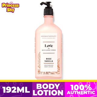 Bath and Body Works Aromatherapy Love Body Lotion 192ml Rose Vanilla