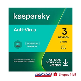KASPERSKY ANTIVIRUS 3 USERS 2 YEARS PROTECTION (SUBSCRIPTION)