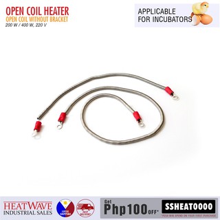 cod OPEN COIL HEATER (WIRE HEATER) for Incubator Use