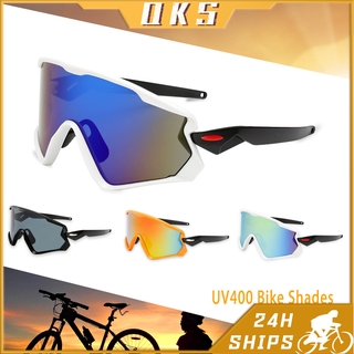 [QKS]UV400 Bike Shades Bike Glasses Shades For Bike Outdoor Cycling Shades Sports Sunscreen Reflective Eyes Unisex Mountain Bike Sunscreen Sunglasses bike glasses