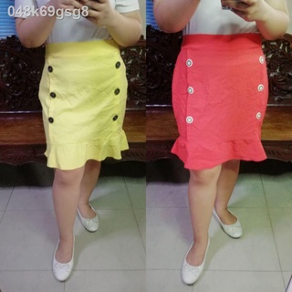 Women Clothes Skorts♘✤▤Plus size mermaid skirt stretchable fits 3XL 2XL XL COD