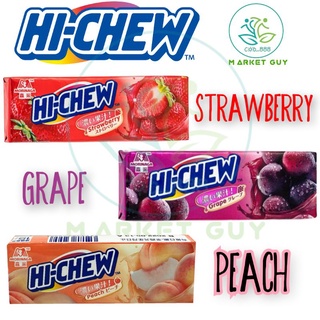 Hi-Chew Candy (Grape, Apple, Strawberry, Peach, Cola)