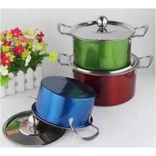 3Pcs Kitchenware Cookware Set Non-Stick/Soup Pot/Fry Pan