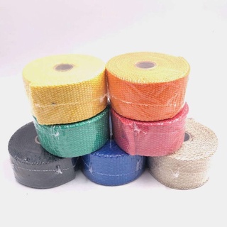 Automobile Spare Parts♘ON SALE 5M CAR MOTORCYCLE EXHAUST THERMAL WRAP MUFFLER WRAP BRAND NEW