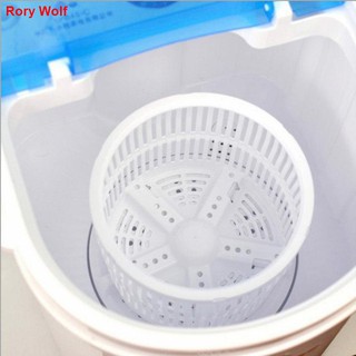 ►❉☊Small single barrel semi-automatic washing machine child Baby mini washing machine household