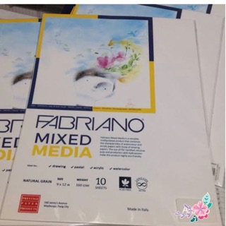 Fabriano Mixed Media 10 sheets pack