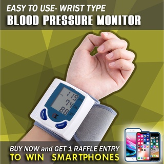 Premium Wrist Blood pressure monitor, Easy-to-use Automatic, Blood pressure monitor, blood pressure