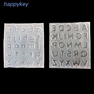 HAP 26 English Letters Alphabet Resin Casting Mold Silicone Mold Jewelry Making Tool